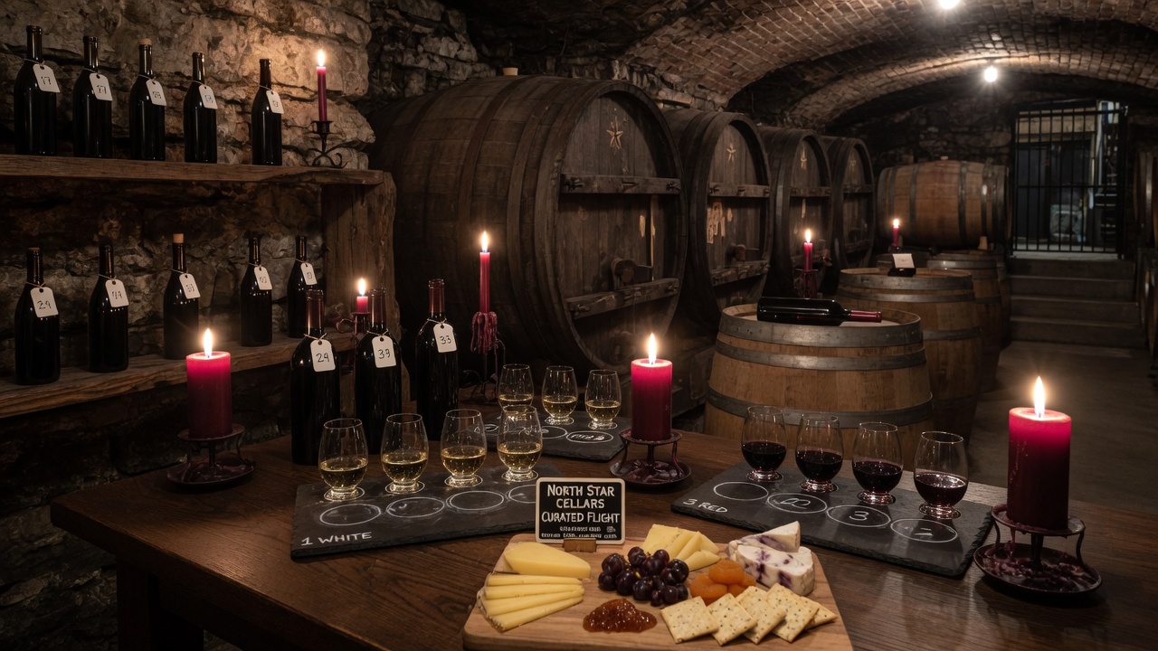 Inside North Star Cellars